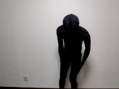 レッド＆ブラックの重ね着全身タイツ - Screenshot 13 of 16 - Spandex