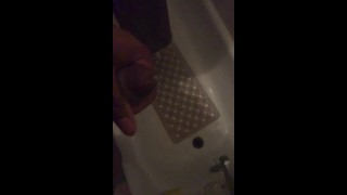 Shower stroking  (slo-mo)