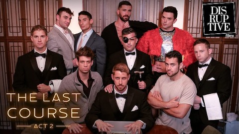 DisruptyFilms FULL SCENE - The Last Course Act II: Les invités se rappellent de leurs moments avec leur ex amant visqueux