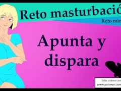 JOI Interactivo - El juego de la diana. Usa tu semen para ganar.