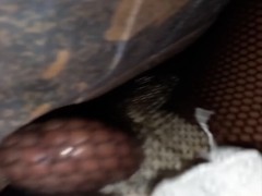 Dry humping lingering and dirty panty grinding till he cum through