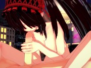 Preview 5 of (POV) Kurumi Tokisaki LOVES Masturbating YOU Hentai Date a Live