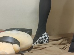 女装 レザー ショートパンツ オナニー 勃起 踏み潰し 調教 日本人 - Screenshot 16 of 16 - Japaeese