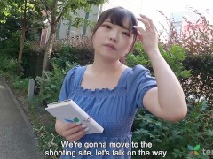 Video Cheating Japanese housewife Asami Wakana casting couch interview and cock sucking pt1