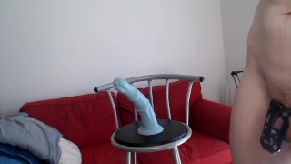 impaling myself on horse dildo