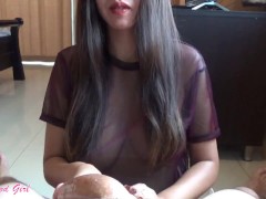 Video Sexy evil girl ruins 2 orgasms and still wants more cum (so messy!)