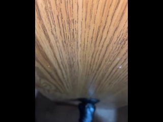 Fucking myself to a squirt