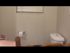 HARDCORE BATHROOM BACKSHOTS FOR FINESSE4K!! WATCH ME MAKE HER JUICY ASS CHEEKS CLAP OVER AND OVER!!!