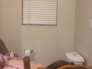 interracial, verified amateurs, bathroom sex, intense orgasm