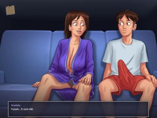 fetish, big tits, hot brunette, visual novel