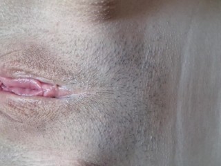 Extreme Closeup - Dildoing myself with my new Sextoys