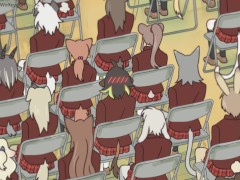 Hyena Harem 1 (Furry Hentai Animation) - Screenshot 4 of 16 - Handjob
