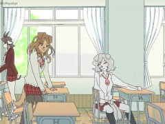Hyena Harem 1 (Furry Hentai Animation) - Screenshot 9 of 16 - Handjob