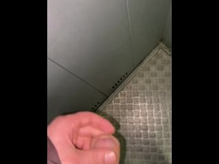 Masturbation in elevator
