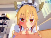 Preview 2 of Tohru and I have intense sex at home. - Miss Kobayashi's Dragon Maid POV Hentai
