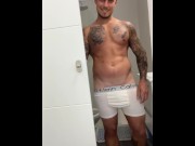Preview 3 of 💦FREE OnlyFans Gay Model Cum Without Touching💦 BoyGym