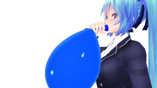 Imbapovi - Miku obtiene un gran balón + pecho grande
