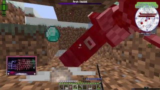 ¡Siendo destruido por arch vessel! Ep:10Minecraft Modded Aventurering Craft 1.3 Kingdom Update