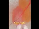 Rainbow Feet, sexy feet and colorful dye