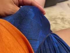 【ガチムチ　女子向け】筋トレ好き日本人男性のオナニー　我慢汁でパンツは濡れ濡れ - Screenshot 1 of 16 - Japanese