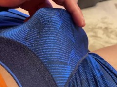 【ガチムチ　女子向け】筋トレ好き日本人男性のオナニー　我慢汁でパンツは濡れ濡れ - Screenshot 2 of 16 - Masturbation