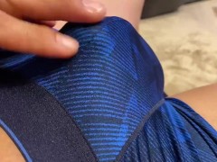 【ガチムチ　女子向け】筋トレ好き日本人男性のオナニー　我慢汁でパンツは濡れ濡れ - Screenshot 3 of 16 - Kinky