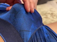 【ガチムチ　女子向け】筋トレ好き日本人男性のオナニー　我慢汁でパンツは濡れ濡れ - Screenshot 4 of 16 - Amateur