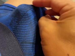 【ガチムチ　女子向け】筋トレ好き日本人男性のオナニー　我慢汁でパンツは濡れ濡れ - Screenshot 5 of 16 - Japan