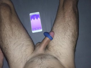 vibrating cock ring, orgasmic convulsions, hands free orgasm, amateur