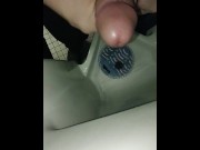 Preview 6 of Quick work jerk and cum at urinal