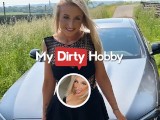 MyDirtyHobby - Taiga_LaLoca Is Extremely Horny In The Middle Of Nowhere, Thankfully A Car Pulls Over