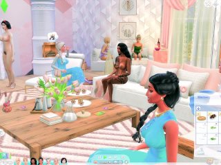 Princess_Playtime - Happy 420 - Naked Baking &Smoking - Tasting Her Gushing_Cum - 7DeadlySims