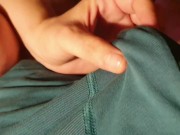 Preview 1 of ⭐ Kinky Girl makes boyfriend pee his boxers while playing with him!