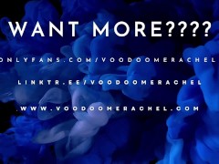 Voodoomerachel playing with suction cup dildo