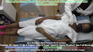 Чернокожий подросток Jewel проходит ежегодный гинекологический осмотр от доктора Тампы и медсестры Стейси Шепард GirlsGoneGyno