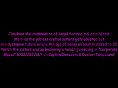 Sisters Aria Nicole & Angel Santana Humiliated During Pre Employment Physical @ Doctor Stacy Shepard