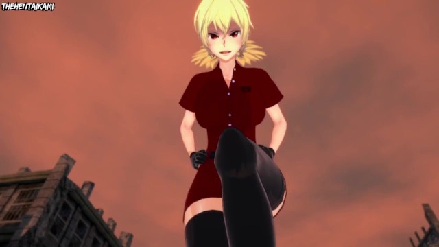 Хентай ноги от первого лица Серас Виктория из Hellsing Vampiress доминирует над вами!