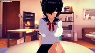 POV Feet Mikoto Urabe Pleases You With Her Feet Mysterious Girlfriend X