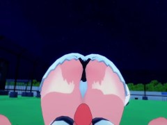 Hentai POV Feet Team Skull Grunt from Pokemon Captured You On The Roof!