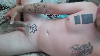 Jerking my sexy cock for you 