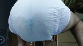 peeing diaper