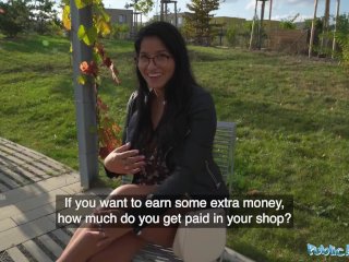 Public Agent - Amy Amor gets fucked by a big black cock screenshot number 1