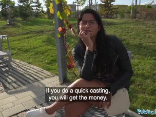 Public Agent - Amy Amor gets fucked by a big black cock screenshot number 2