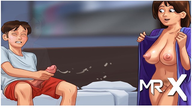 SummertimeSaga - Зрелая Мамочка Кончил E3 #28