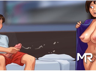 SummertimeSaga - Meerderheid Moeder Cumshot E3 #28