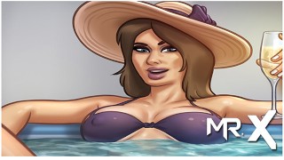 SummertimeSaga - Homme dansant près du jacuzzi pour une fille Beautiful E3 #74