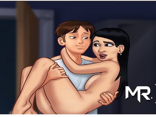porn game, livemrx, rough sex, mother