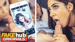 FAKEhub - Indian Desi hot wife filmed taking cheating husbands thick cock in her hairy pussy by cuck