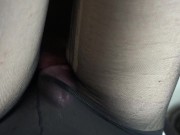 Preview 5 of Her POV Thighjob© Cumshot on Pantyhose
