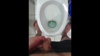 Писание в туалете 